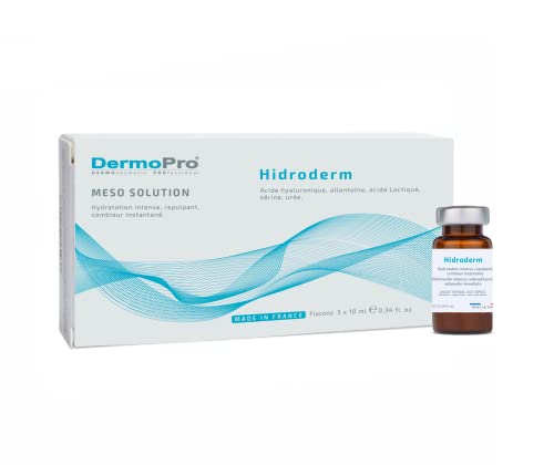 Needling, Mesoterapia... Hidroderm Meso Solución antienvejecimiento/hidratación intensa. (5 x 10 ml).