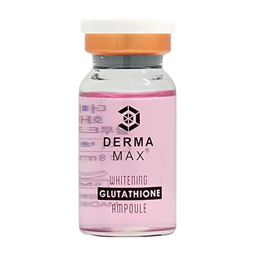 Dermamax BB Premium Glow - 4 ampollas diferentes para el tratamiento BB, ideal para tratamiento de microneedling y dermaroller, centella, glutatión, salmón, oro, 8 ml cada uno (glutatión)
