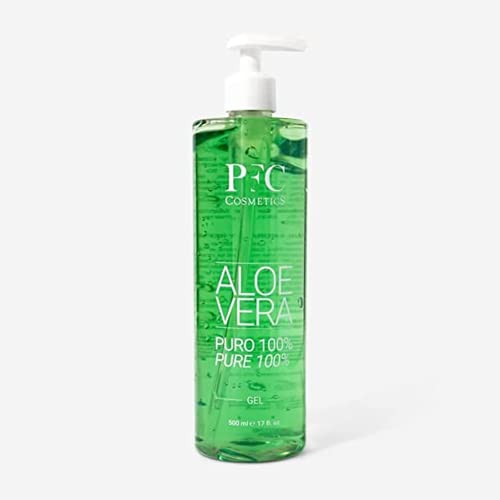Gel de Aloe Vera Puro 100% Natural | Hidratante Facial y Corporal para todo tipo de Pieles | Ayuda a Hidratar, Regenerar y Suavizar la Piel | Ideal como Locion Corporal Diaria - 500 ml