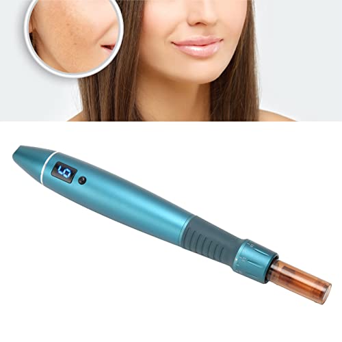 100‑240V Micro Needle Derma Machine, Rejuvenecimiento de la Piel 6 Gears Electric Micro Needle Pen, Microneedle Dermapen para Cara, Cuerpo, Uso Doméstico(#2)