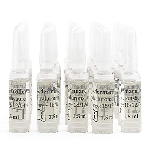 Dermaroller - Ampollas de ácido hialurónico 0,35%, 1x 1.5 ml( 1x 30 piezas)